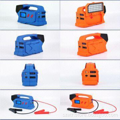 3300mAh high-capacity Li-polymer power station with 300A mini rechargeable jump starter